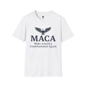 maca (eagle) – make america constitutional again unisex t shirt