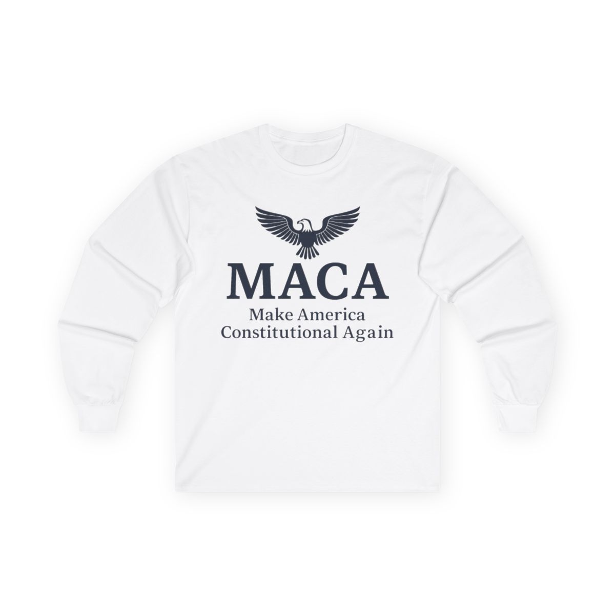 maca (eagle) – make america constitutional again long sleeve maca (eagle) – make america constitutional again long sleeve