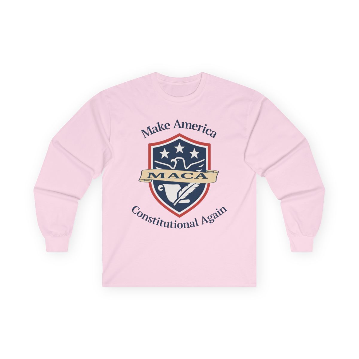 maca (crest) – make america constitutional again long sleeve maca (crest) – make america constitutional again long sleeve