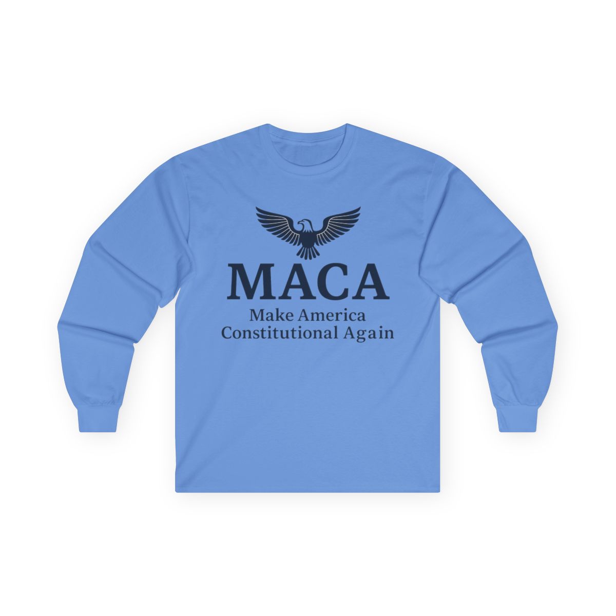 maca (eagle) – make america constitutional again long sleeve maca (eagle) – make america constitutional again long sleeve