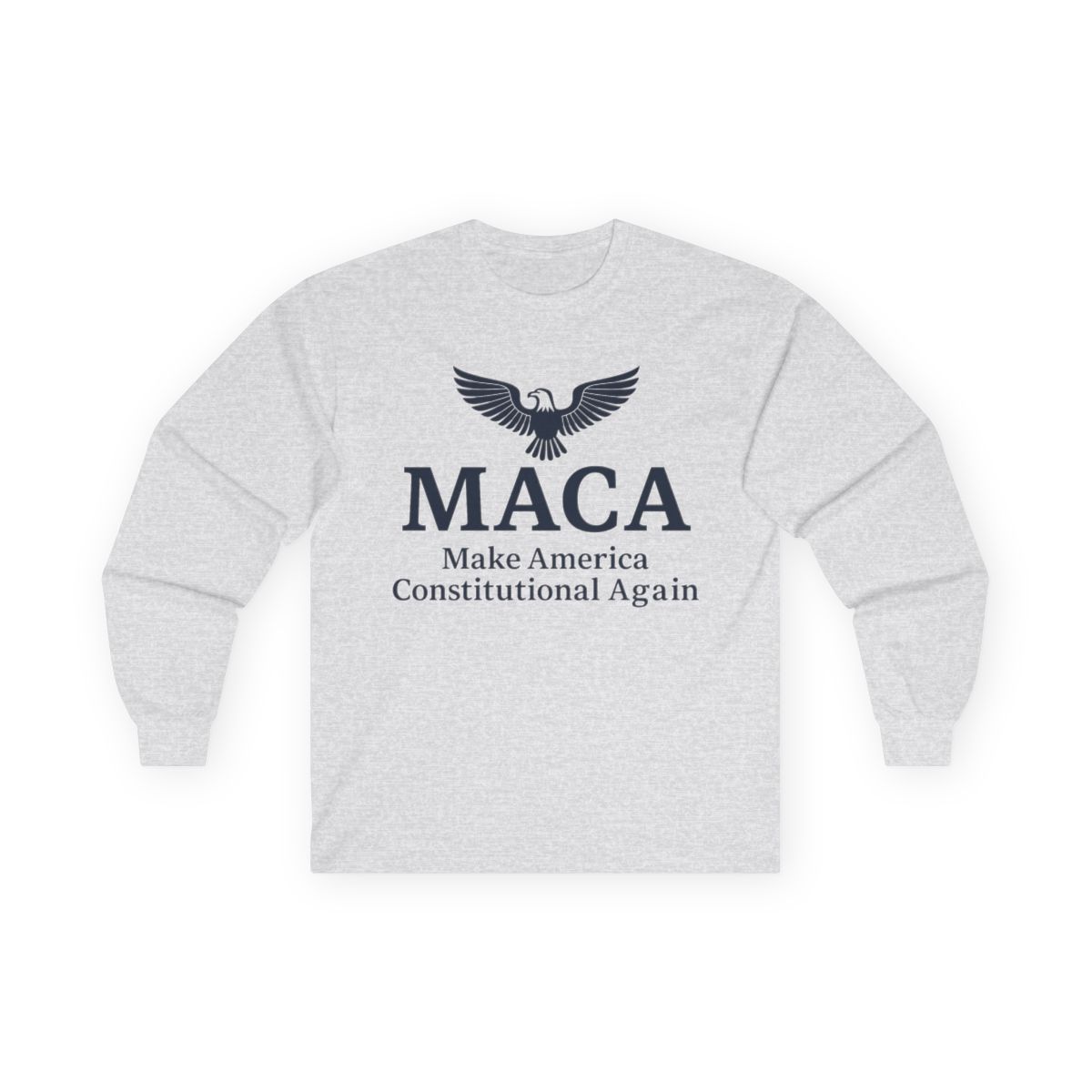 maca (eagle) – make america constitutional again long sleeve maca (eagle) – make america constitutional again long sleeve