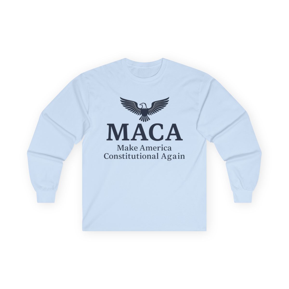 maca (eagle) – make america constitutional again long sleeve maca (eagle) – make america constitutional again long sleeve