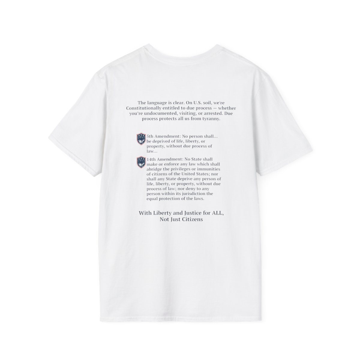 2 sided 5th/14th (eagle) maca (make america constitutional again) unisex t shirt 2 sided 5th/14th (eagle) maca (make america constitutional again) unisex t shirt