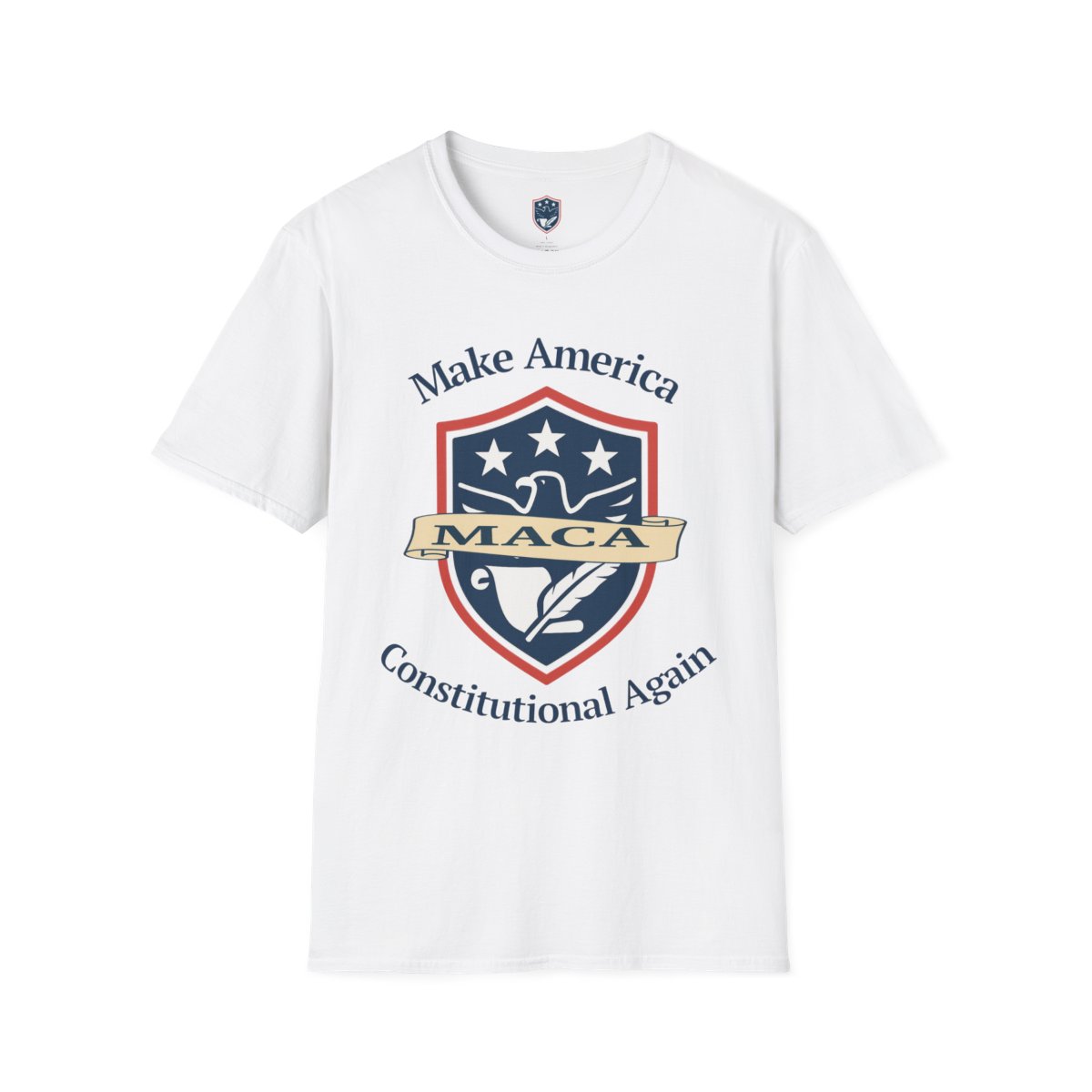 2 sided state sovereignty (crest) maca (make america constitutional again) unisex t shirt 2 sided state sovereignty (crest) maca (make america constitutional again) unisex t shirt
