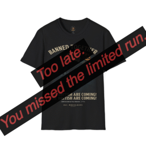 unavailable limited edition: midnight ride (halloween 2025) – banned together unisex t shirt